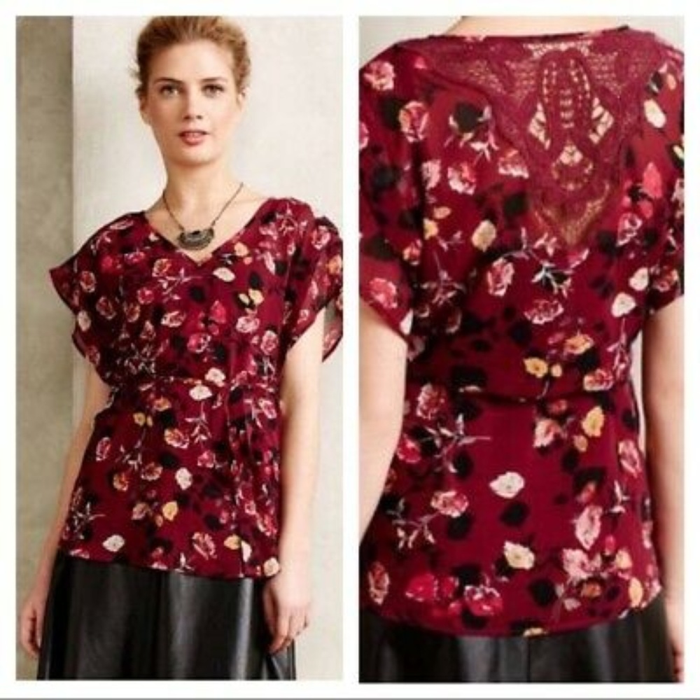 Meadow Rue Rose Garden Top